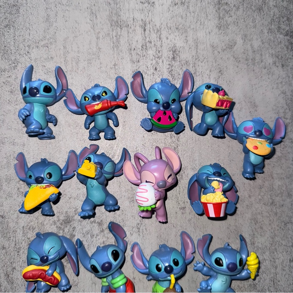 Stitch Figurine Set of 17 - Picture 2 of 6